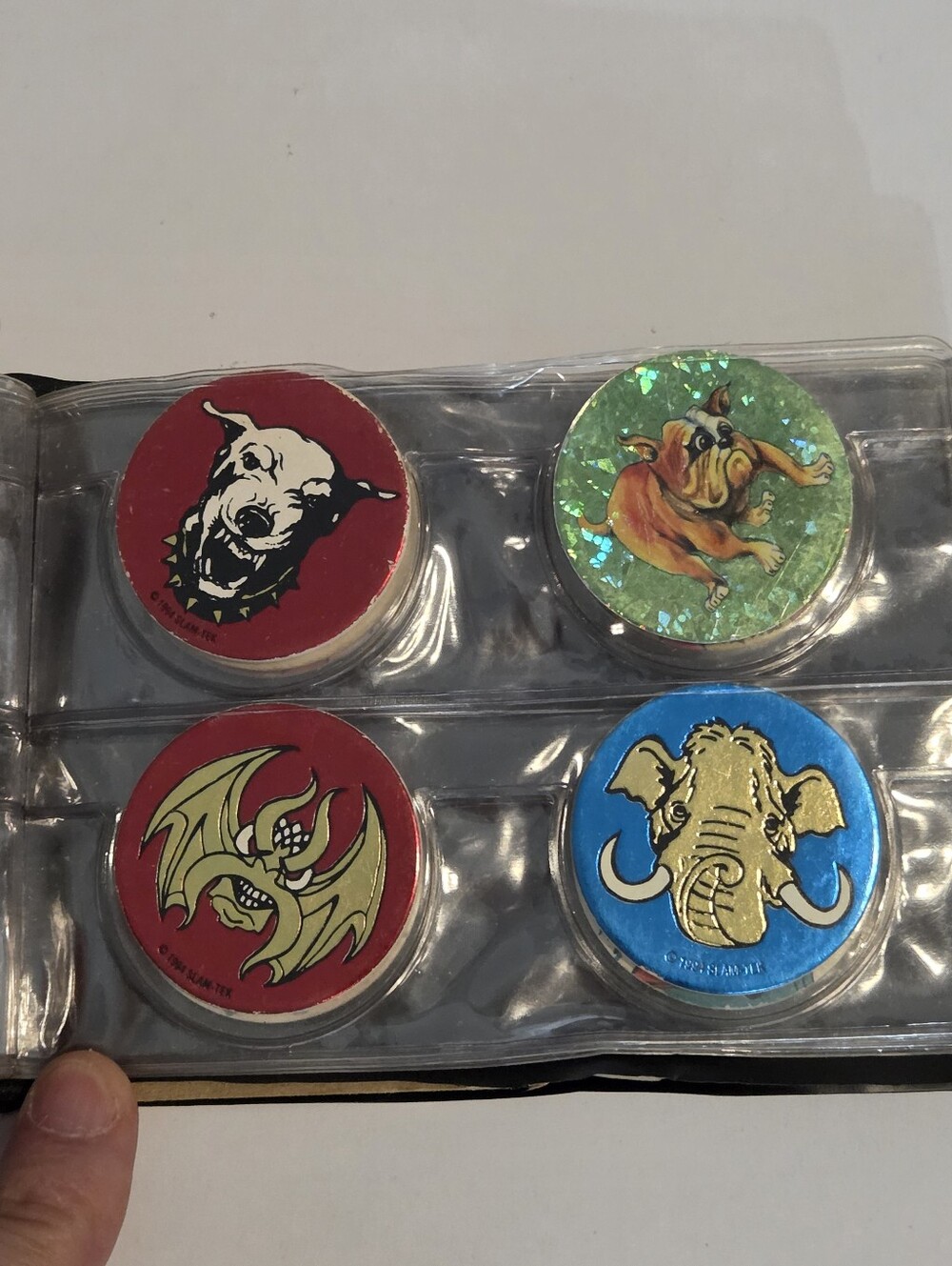 Vinatage 90s Pogs / Slammers - Whole Book 50+ 1990s